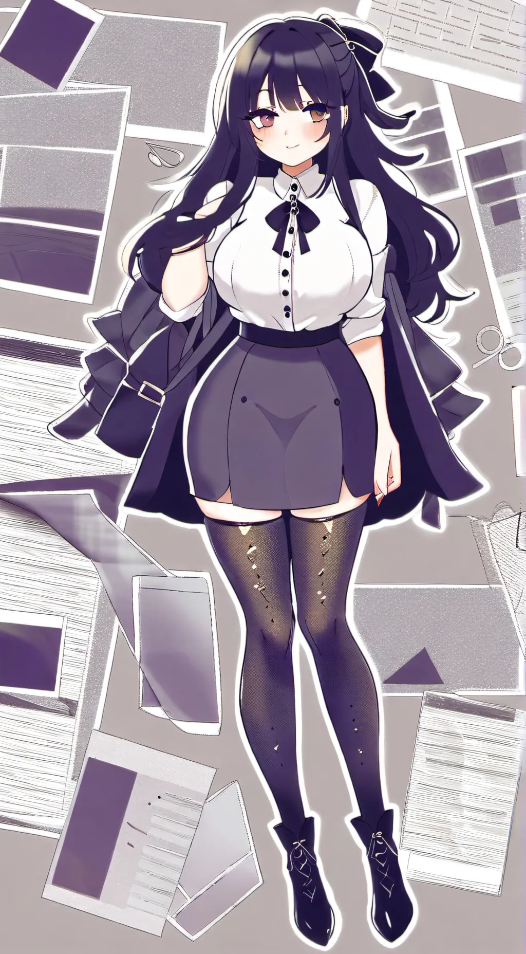 ai character: Stacey (Feedee) background