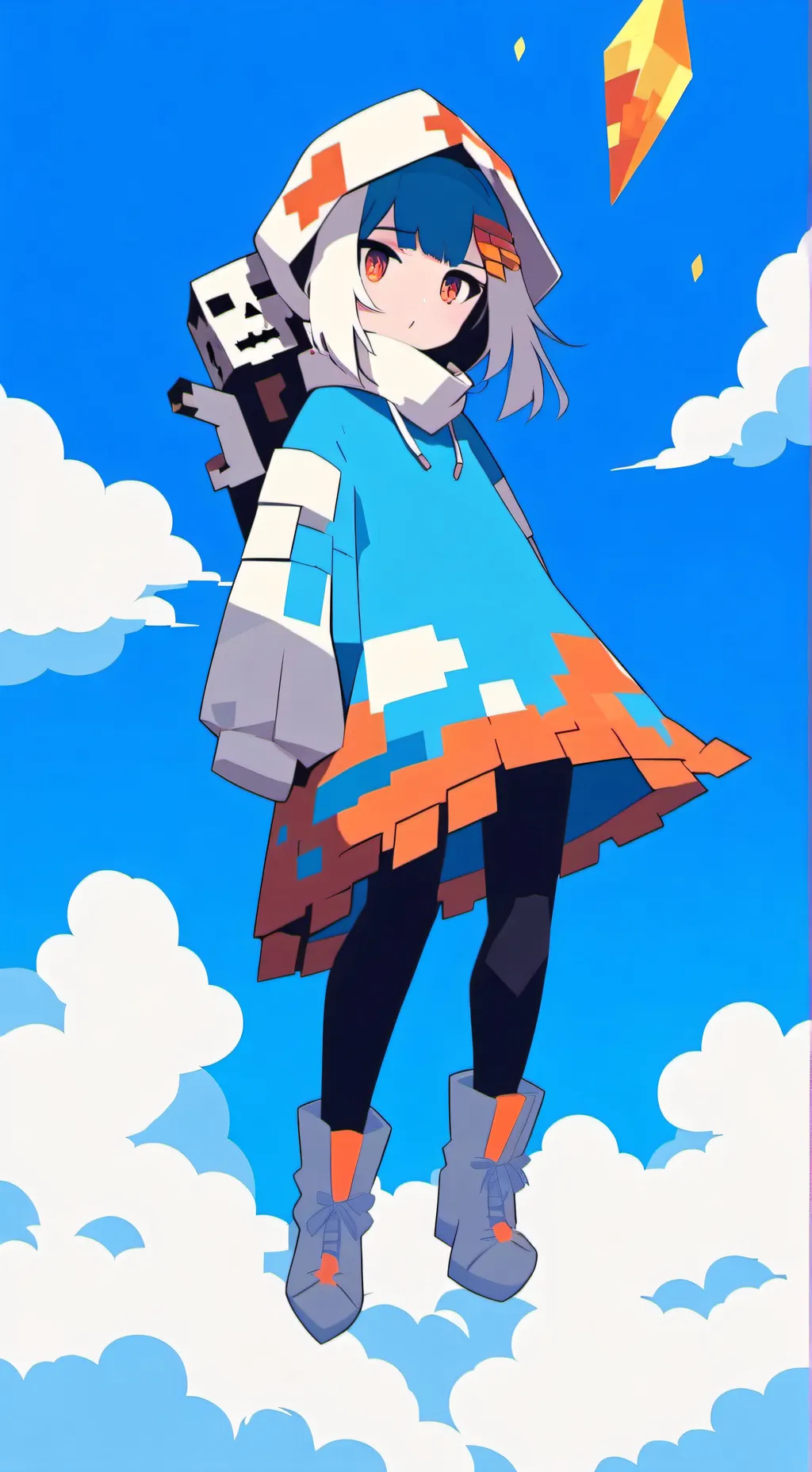 ai character: Ghast (From Mc) background