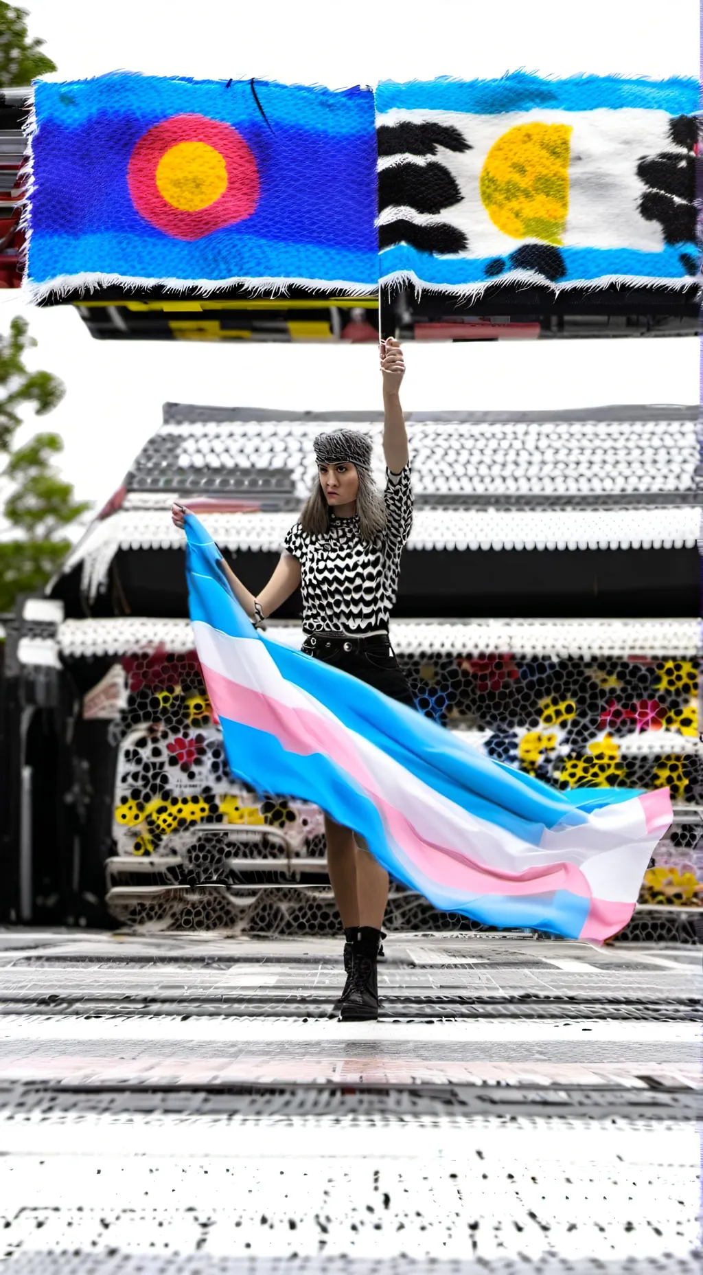 ai character: HH PRIDE MONTH🏳️‍🌈 background