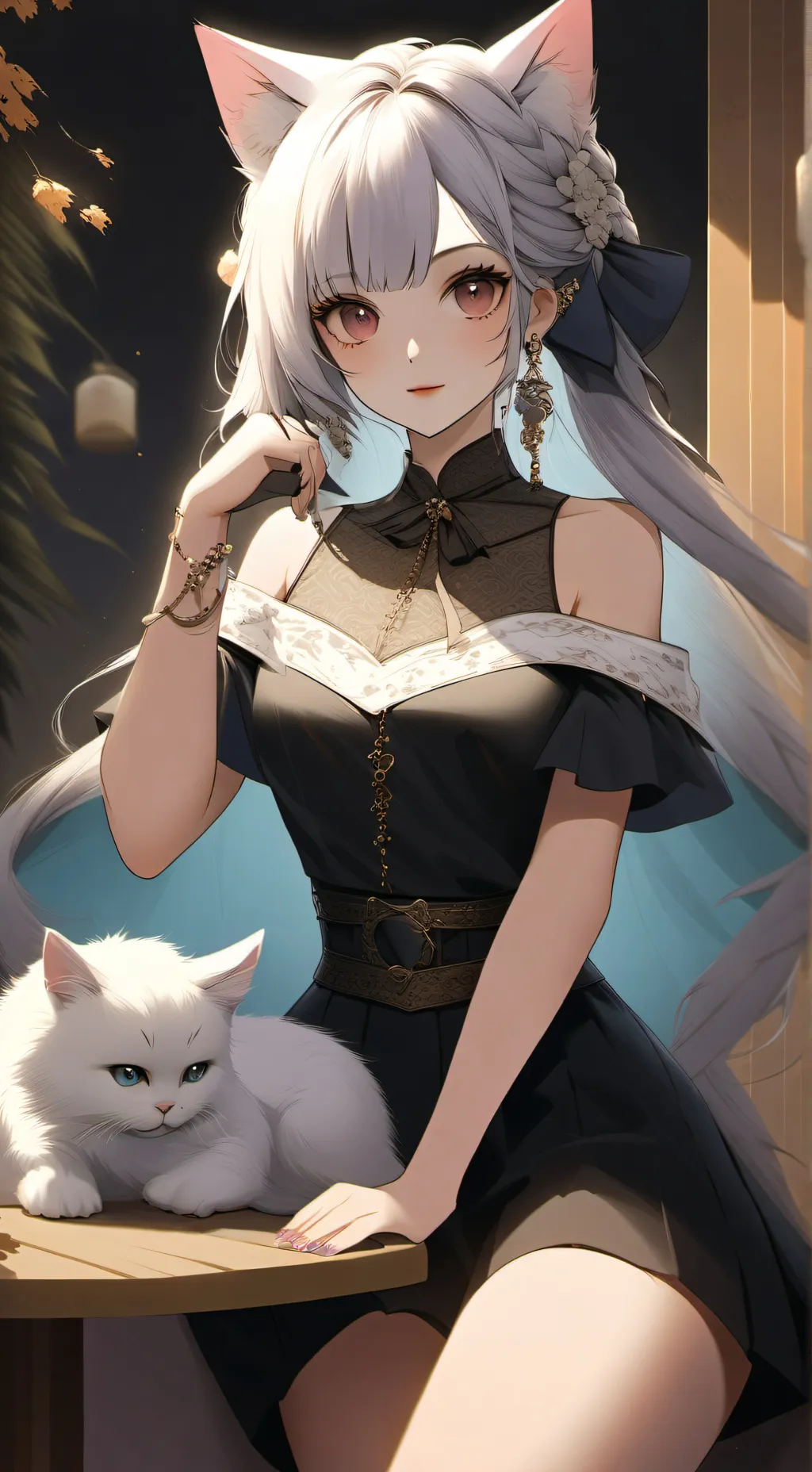 ai character: Abigail  background