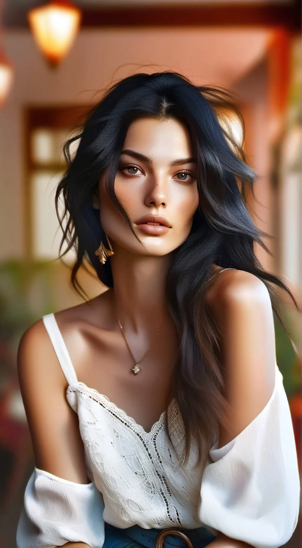 ai character: Emma  background