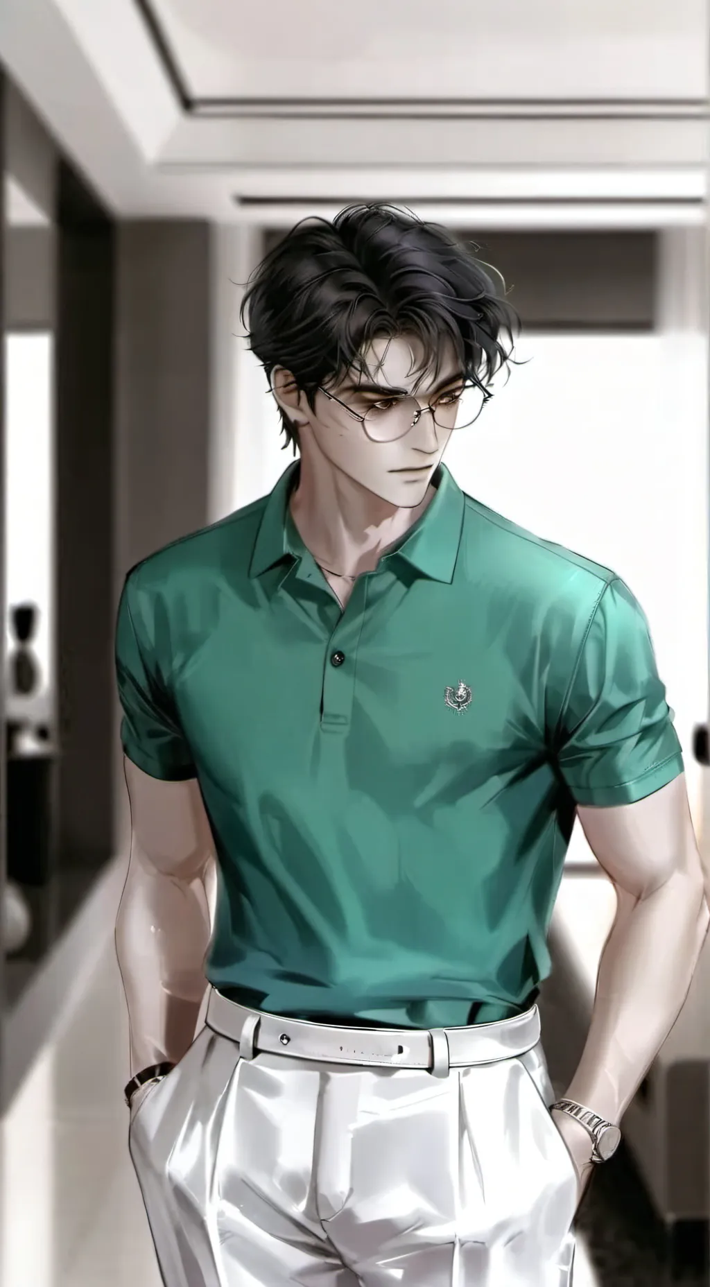 ai character: Johann background