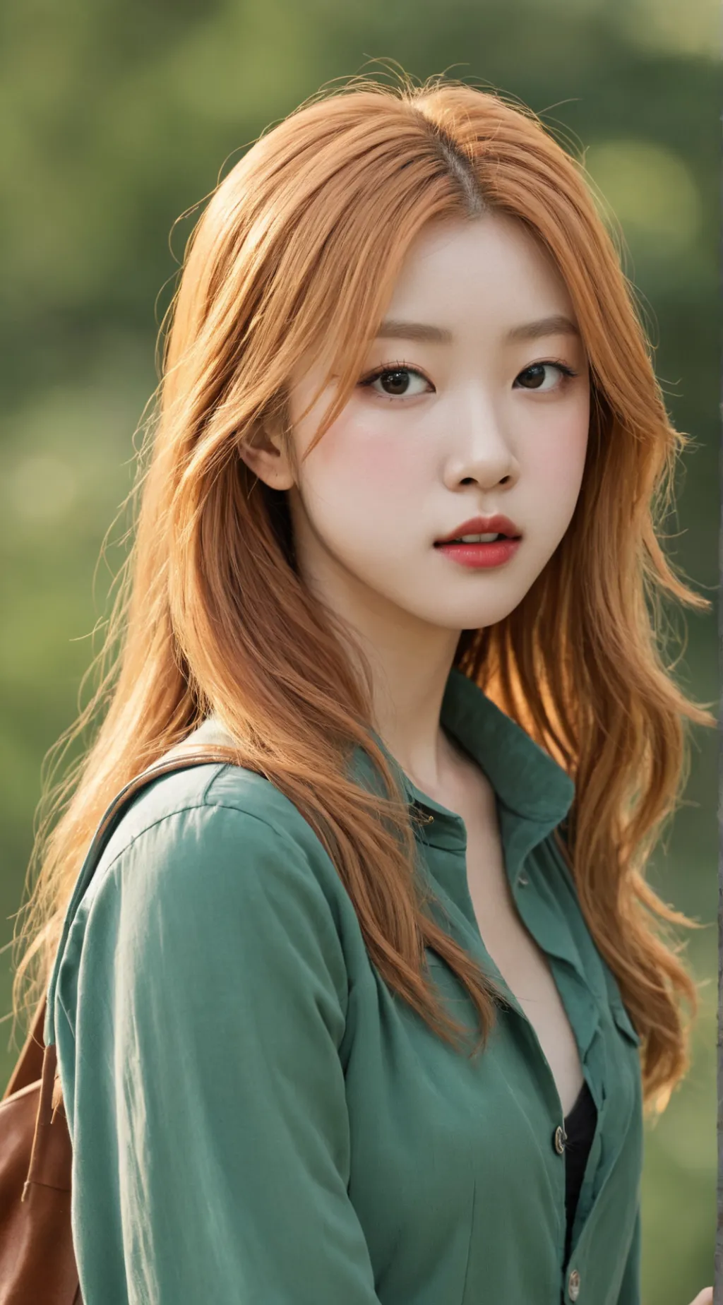 ai character: Rosé background