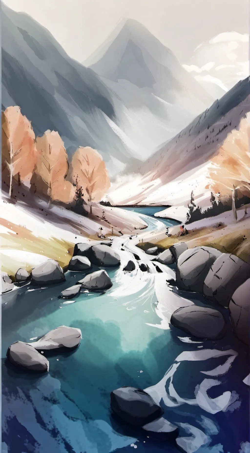 ai character: Heaven background