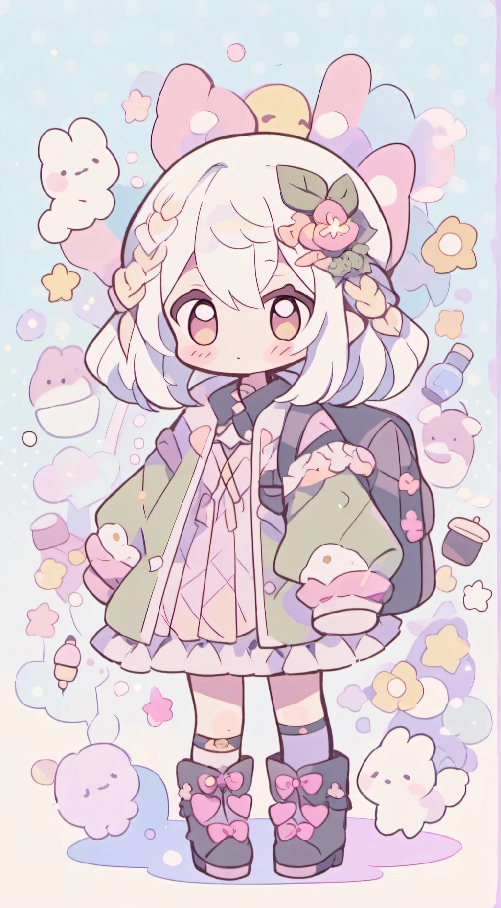 ai character: GLAY_blox background