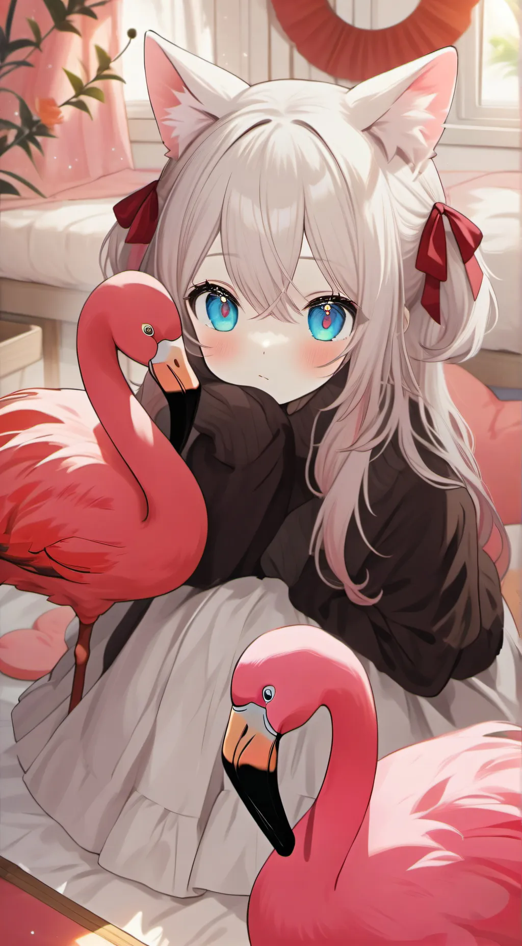 ai character: lily background