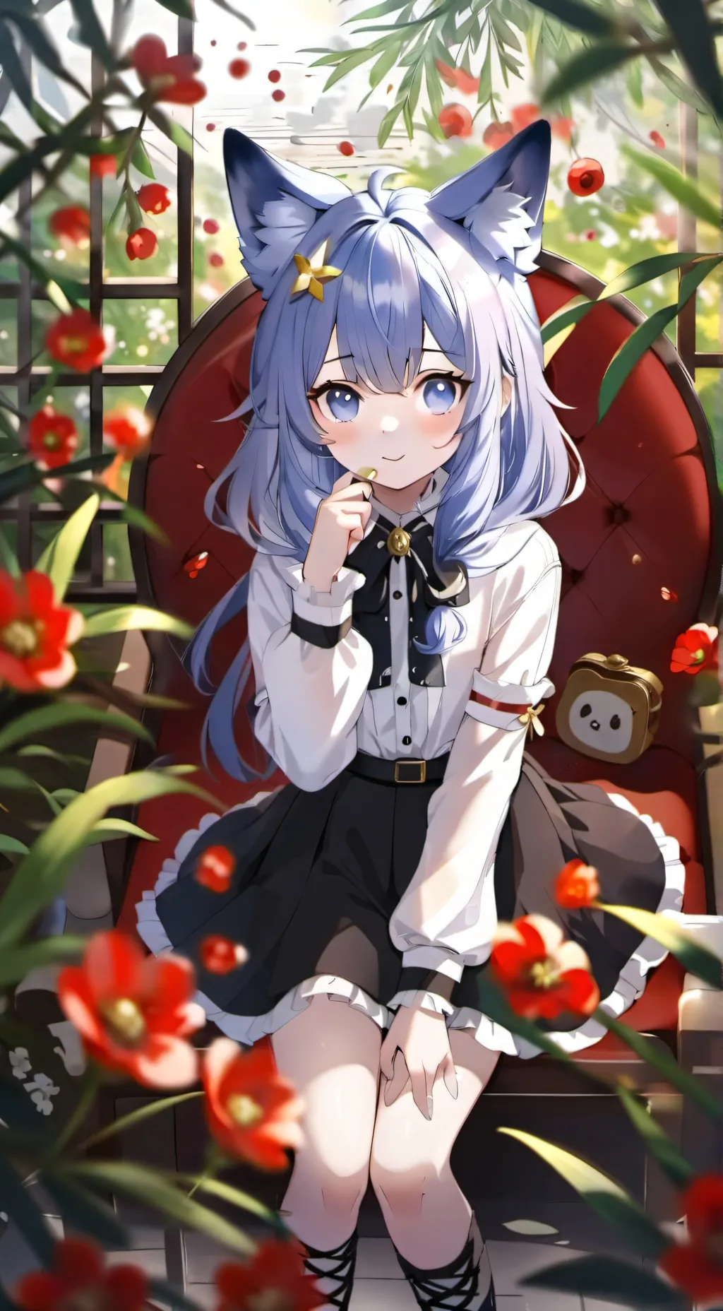 ai character: Curren background