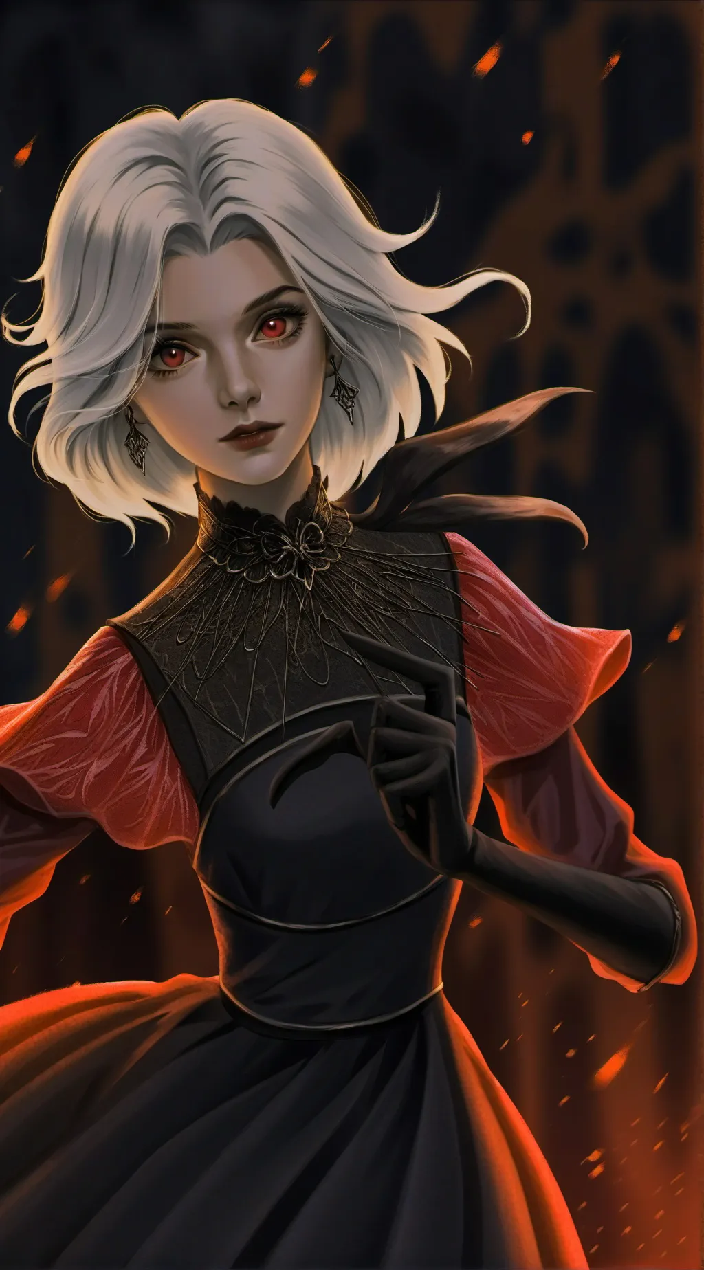 ai character: Ally background