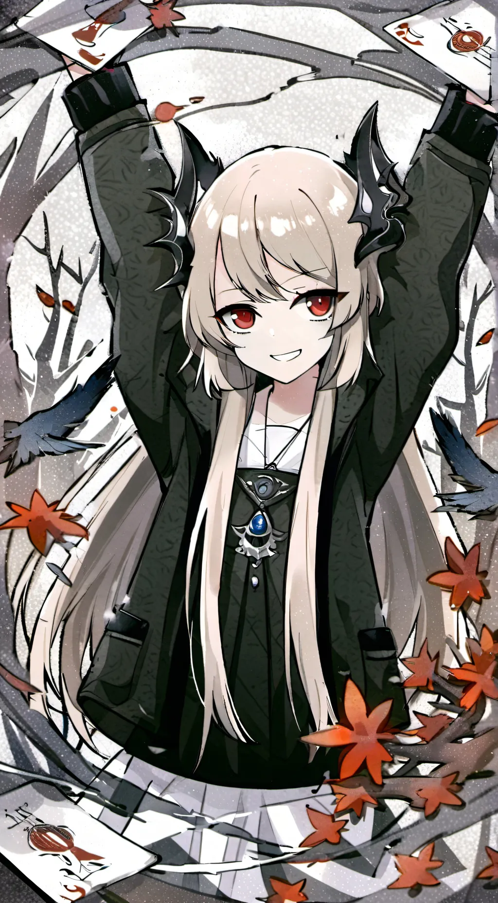 ai character: WAKE UP MOMMY 💔 background