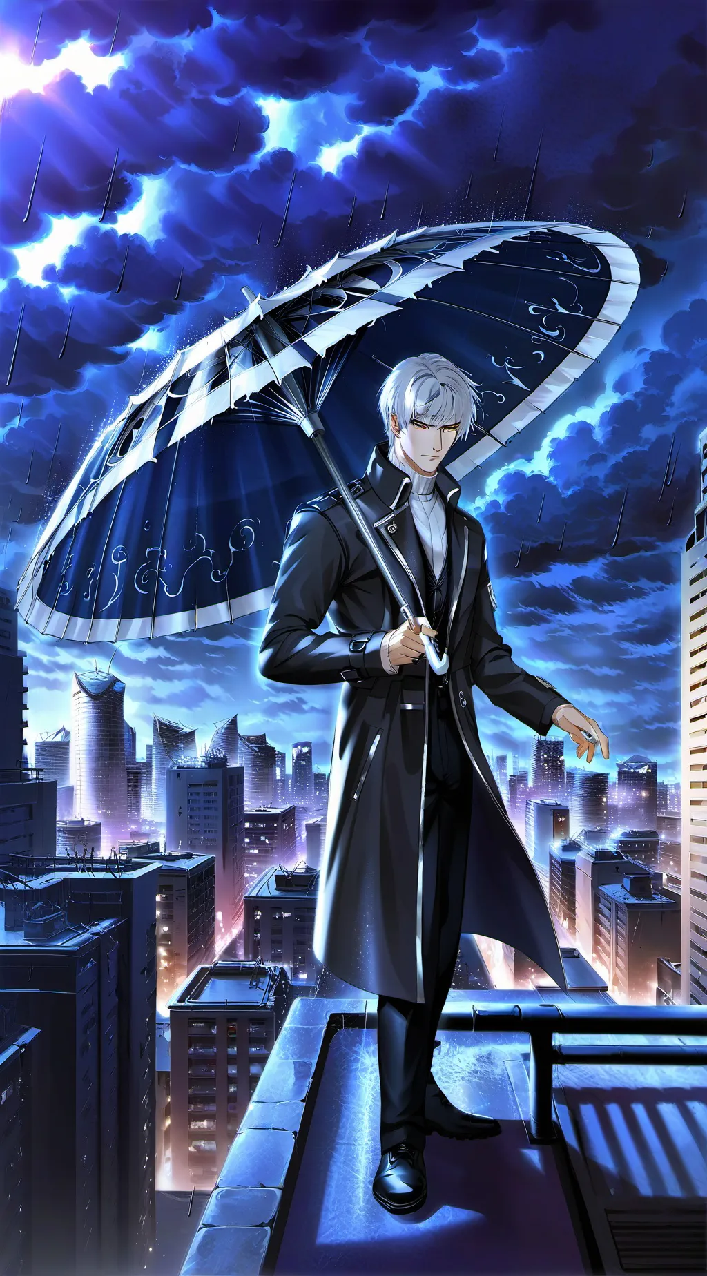 ai character: Leon background