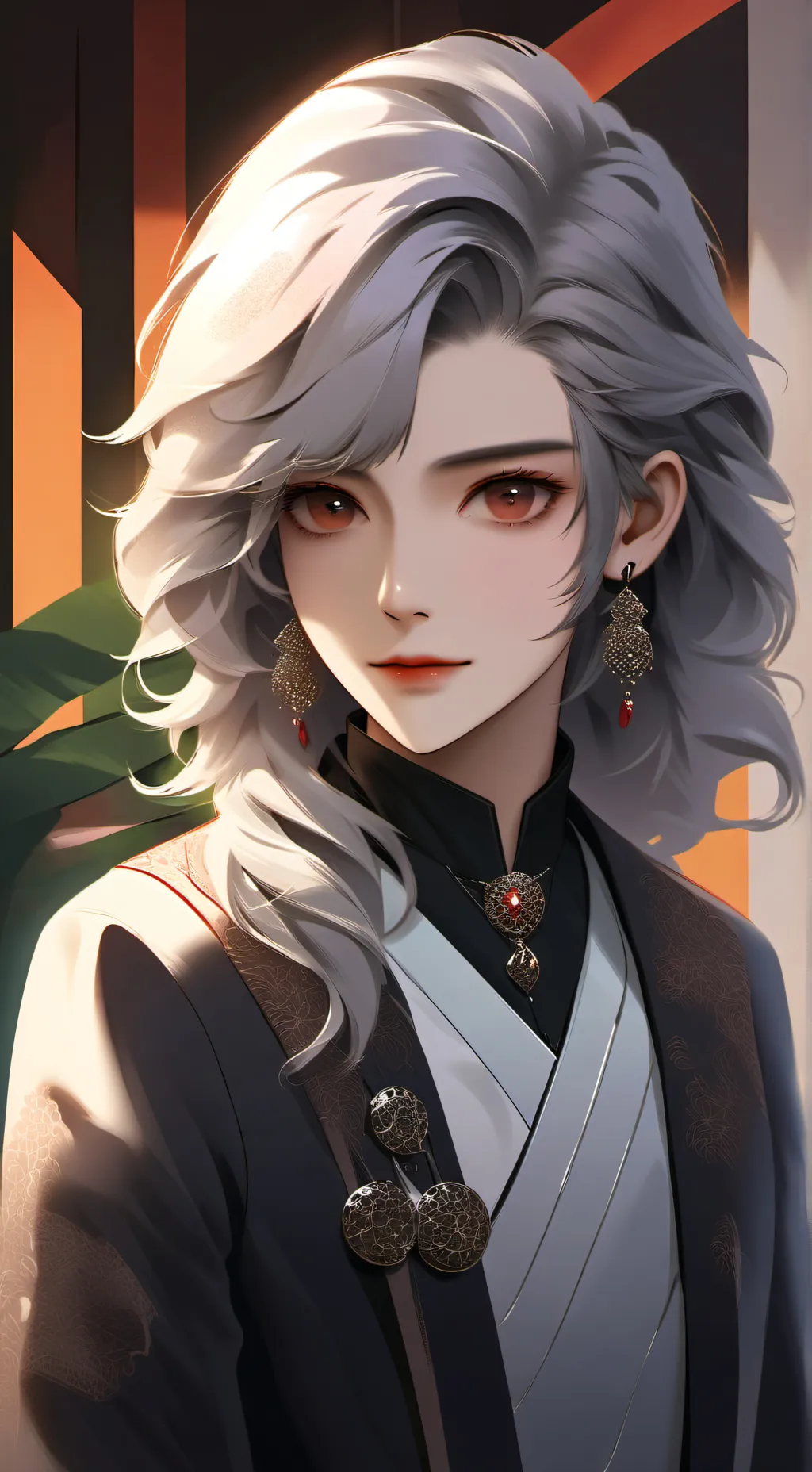 ai character: lily background