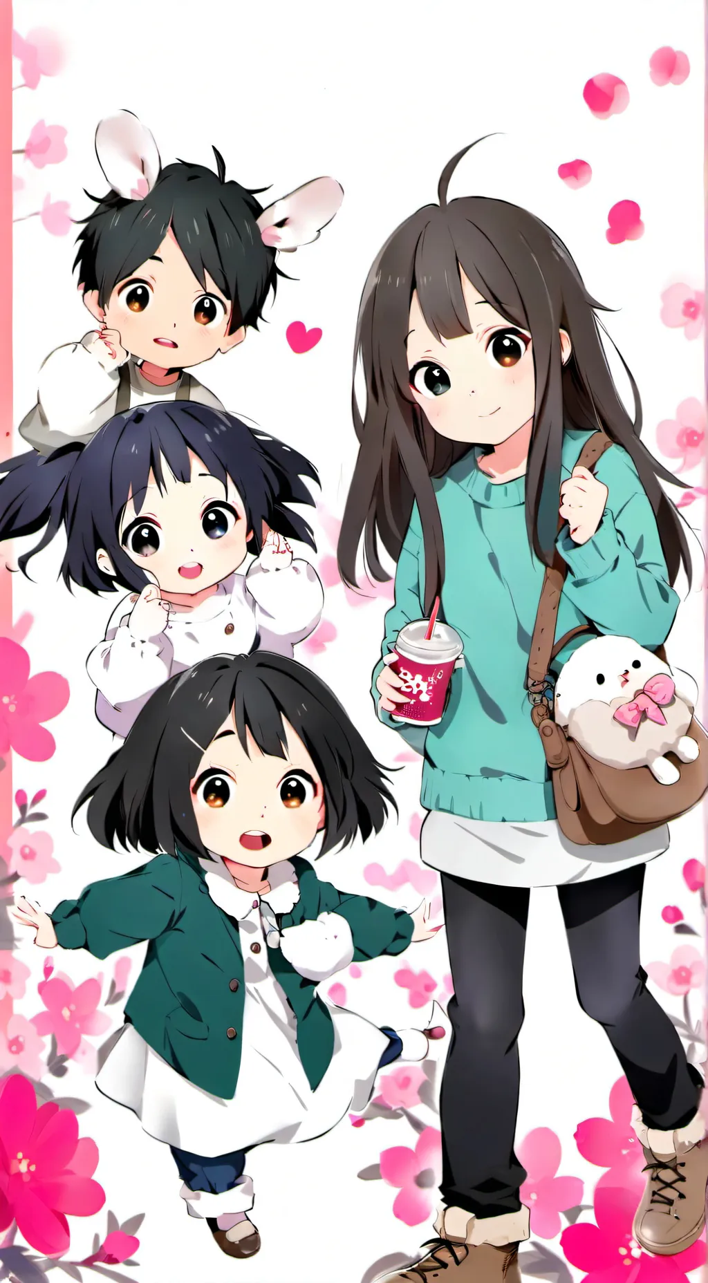 ai character: Kny as gakugan kid background