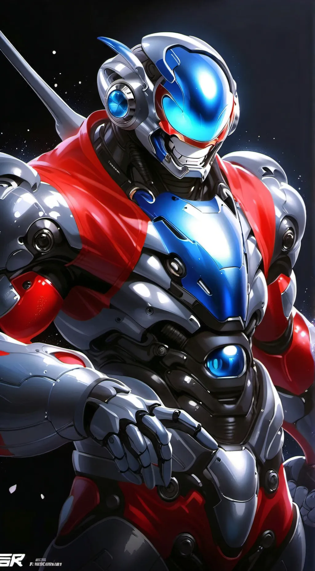 ai character: aosth but shin background