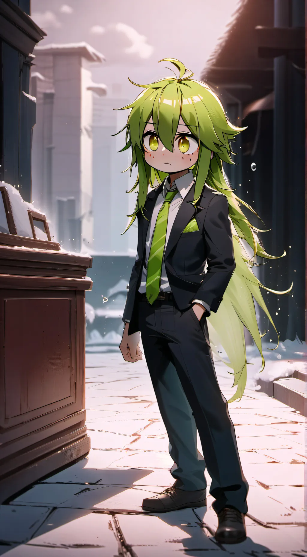 ai character: Yuriko Raimugurin background