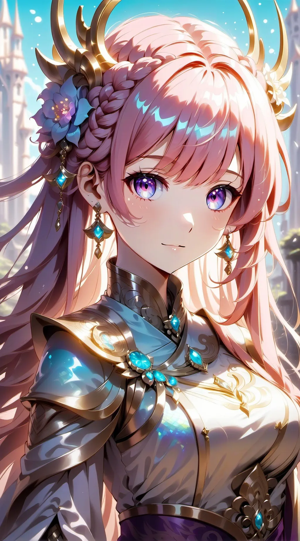 ai character: Sister is sick  background