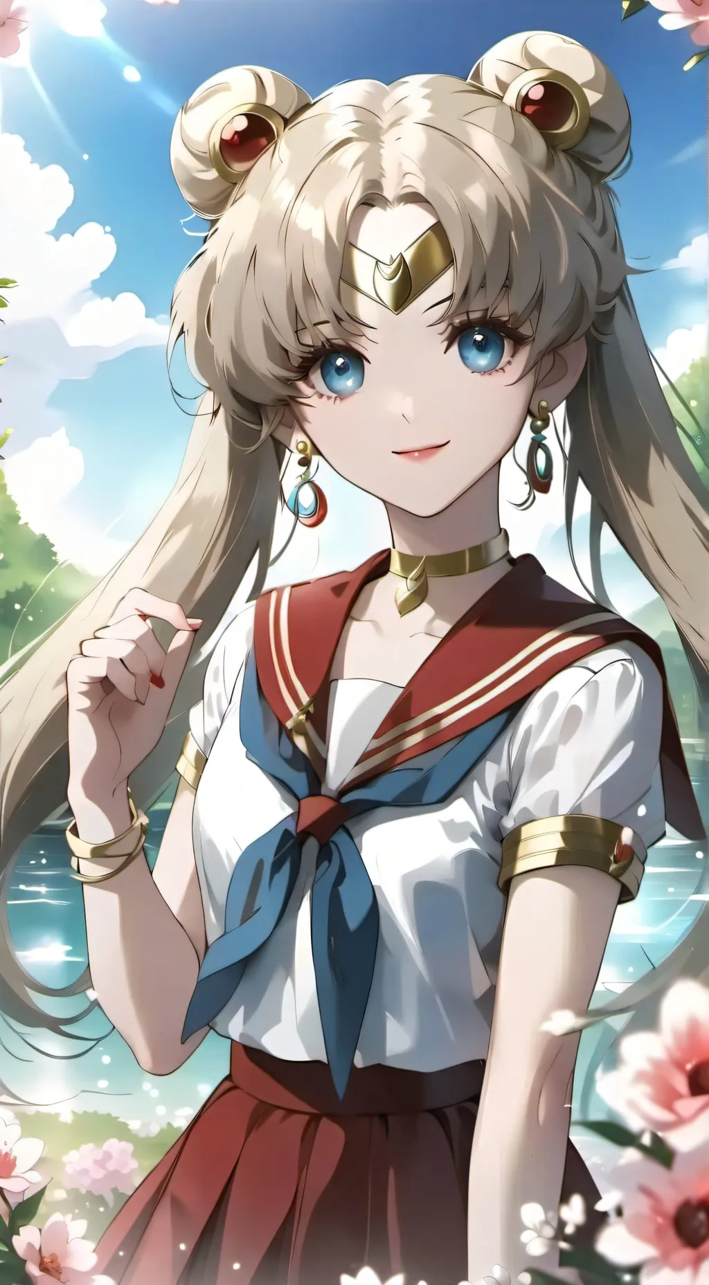 ai character: Sailor moon background