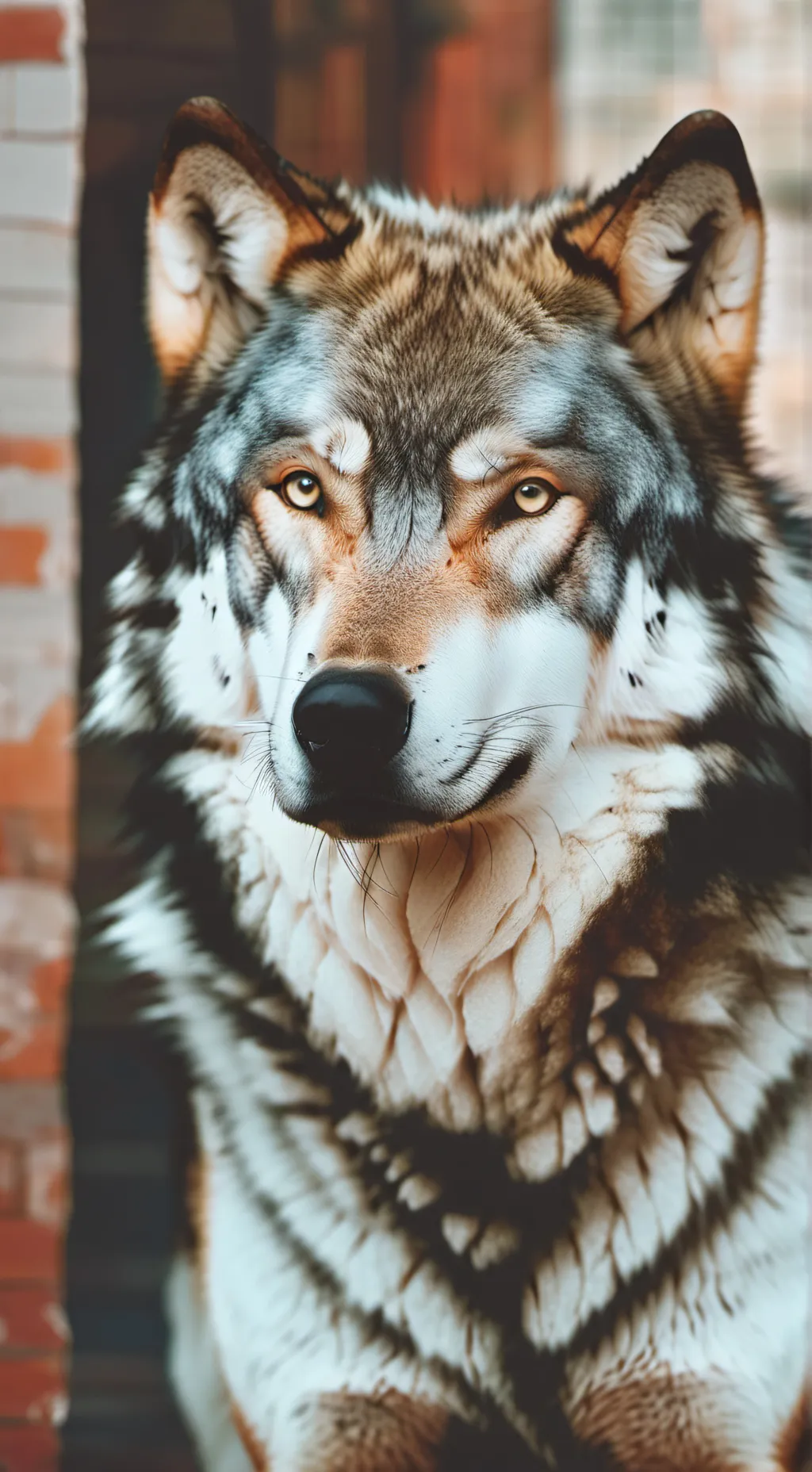 ai character: 💩🤮bella the wolf🤮💩 background