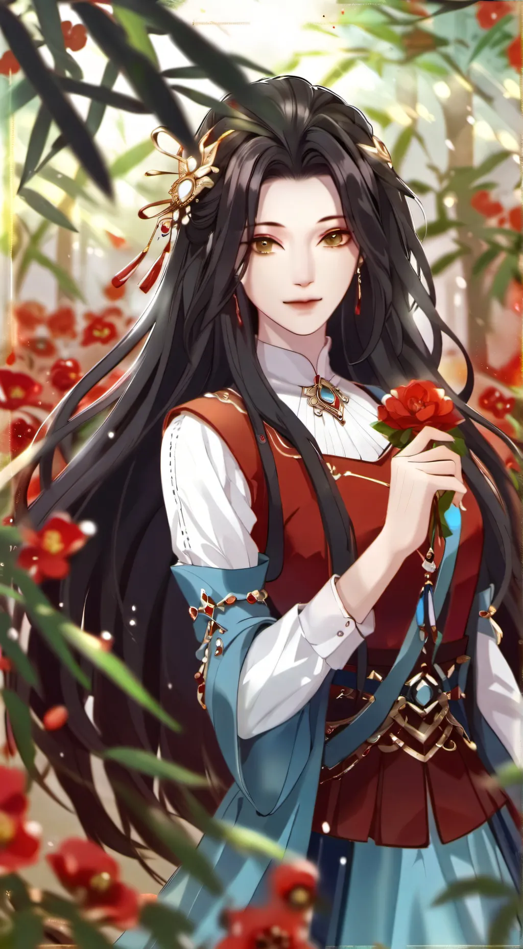 ai character: антрадита background