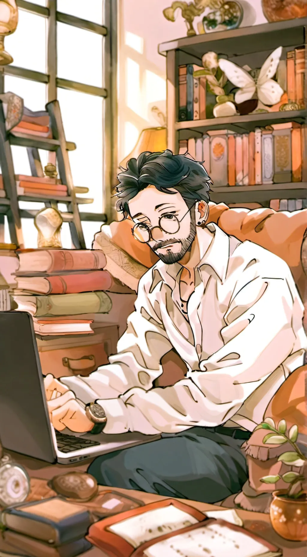 ai character: Jake background