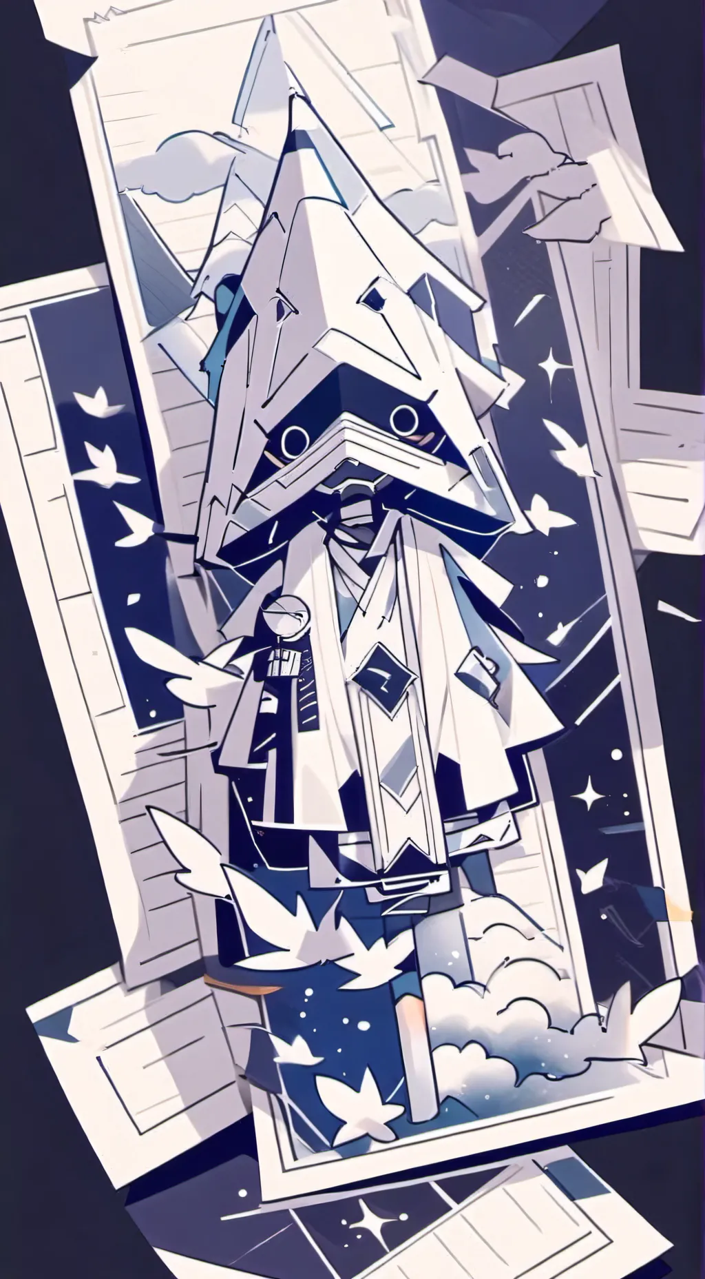 ai character: finish the lyrics background