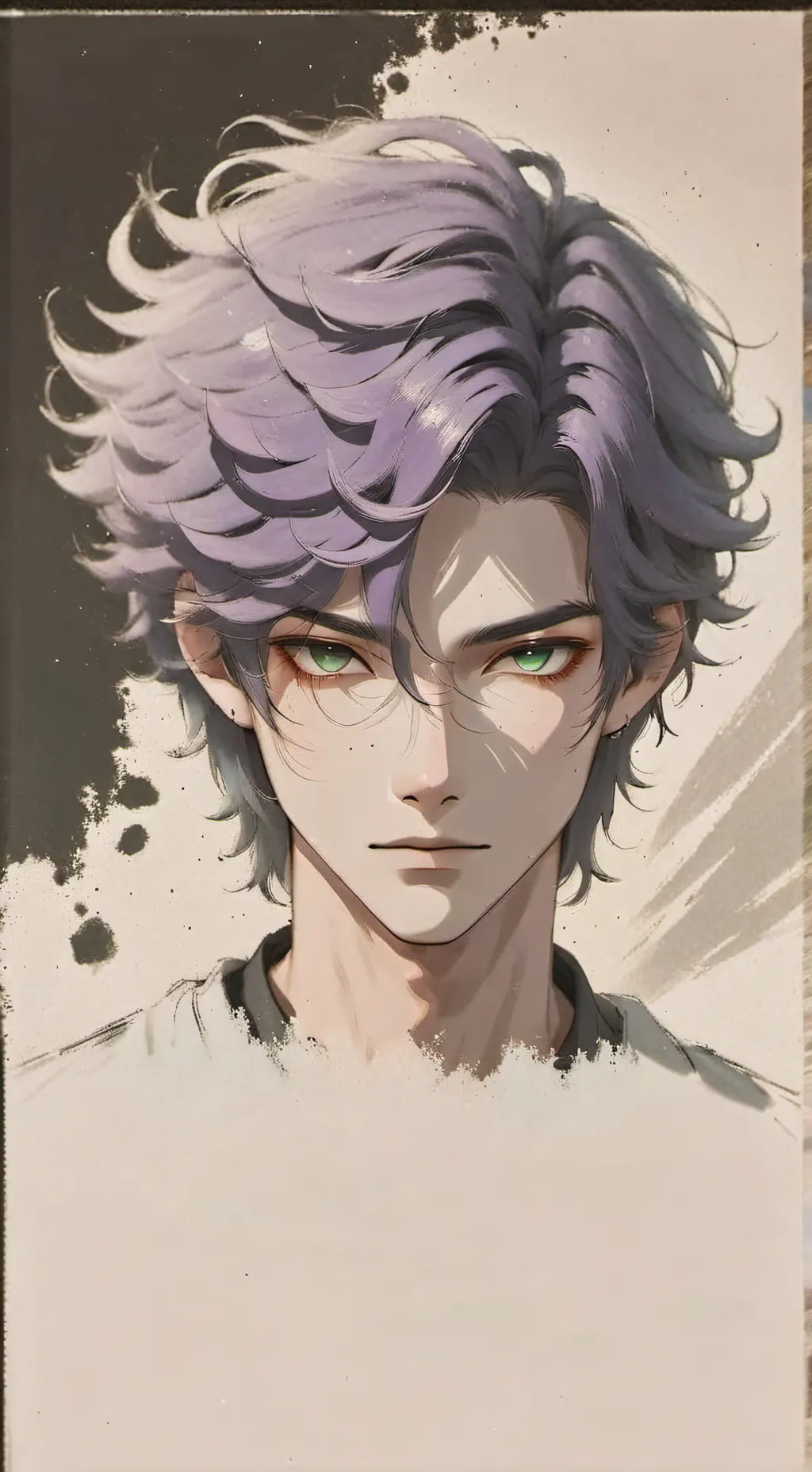 ai character: Théo background