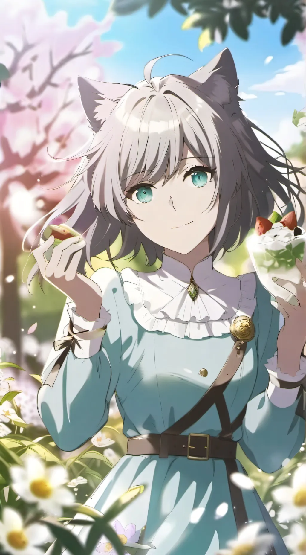 ai character: Sus cat background