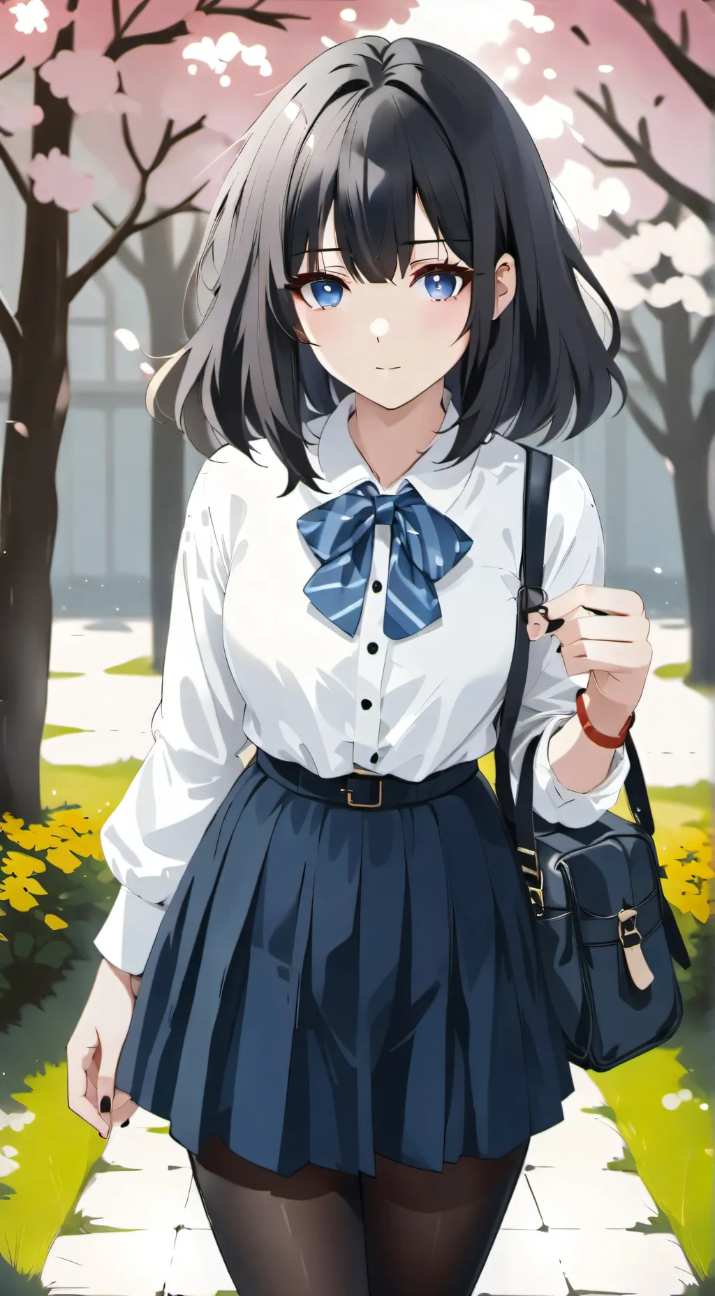 ai character: Mika Saori background