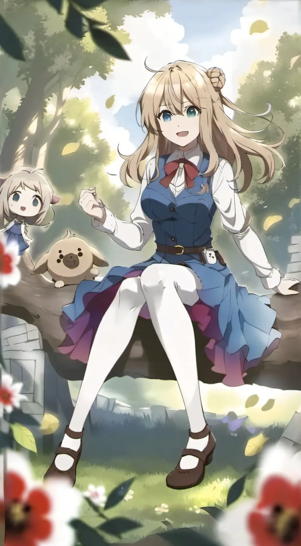 ai character: mha layla  background