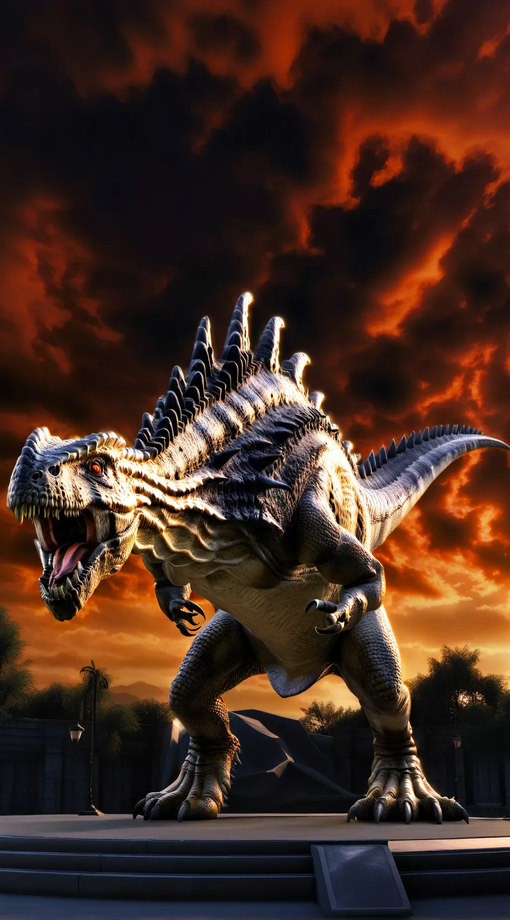 ai character: Scorpion Rex background