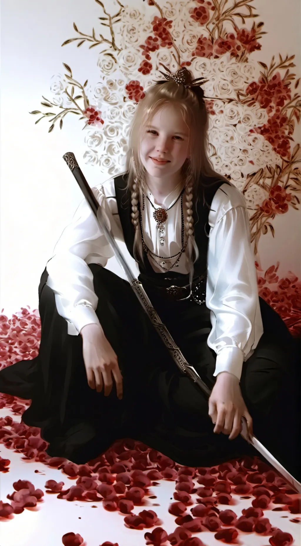 ai character: Avery  background