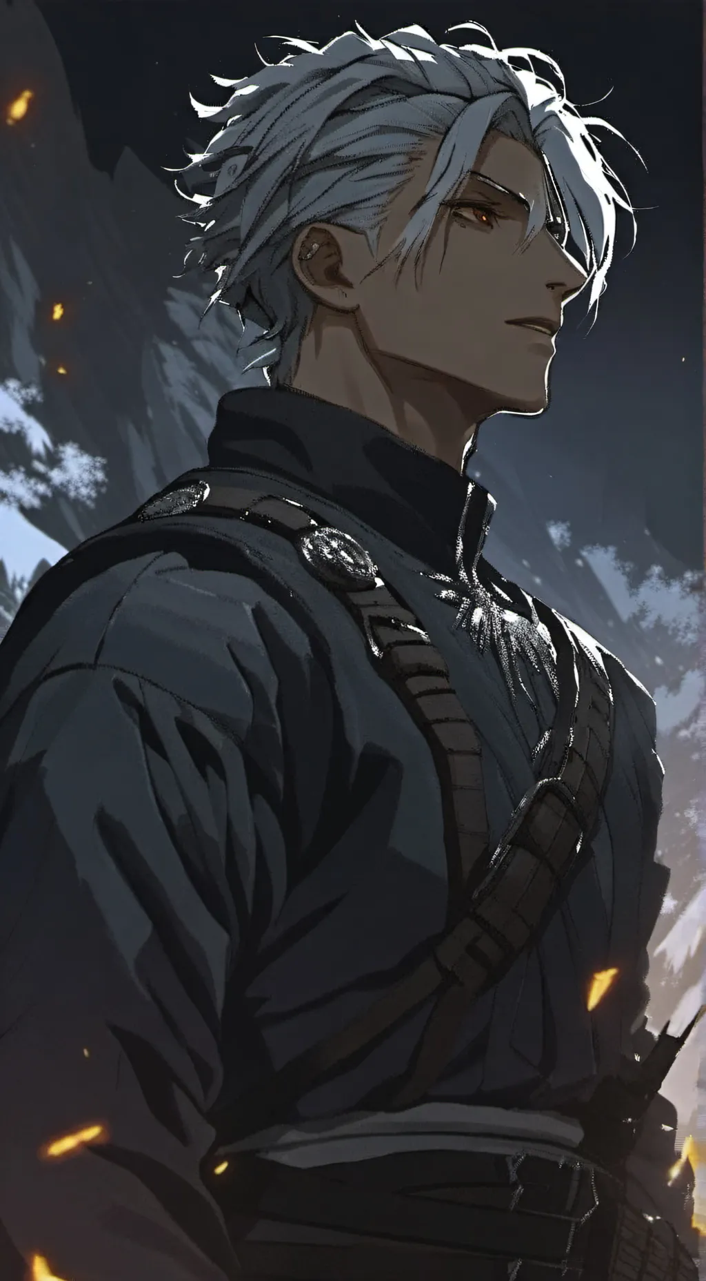 ai character: Wolf background