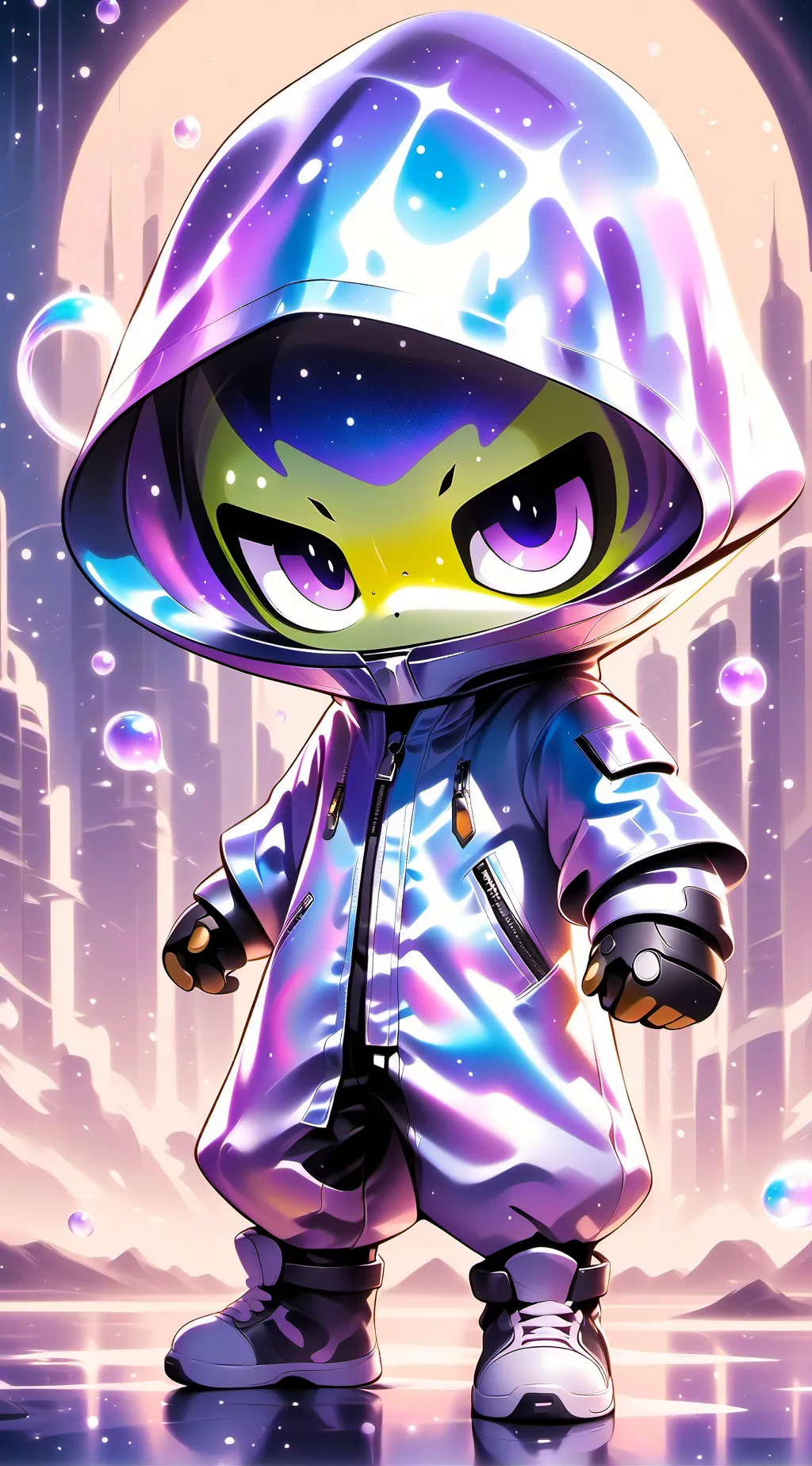 ai character: dandy world 🎀 background