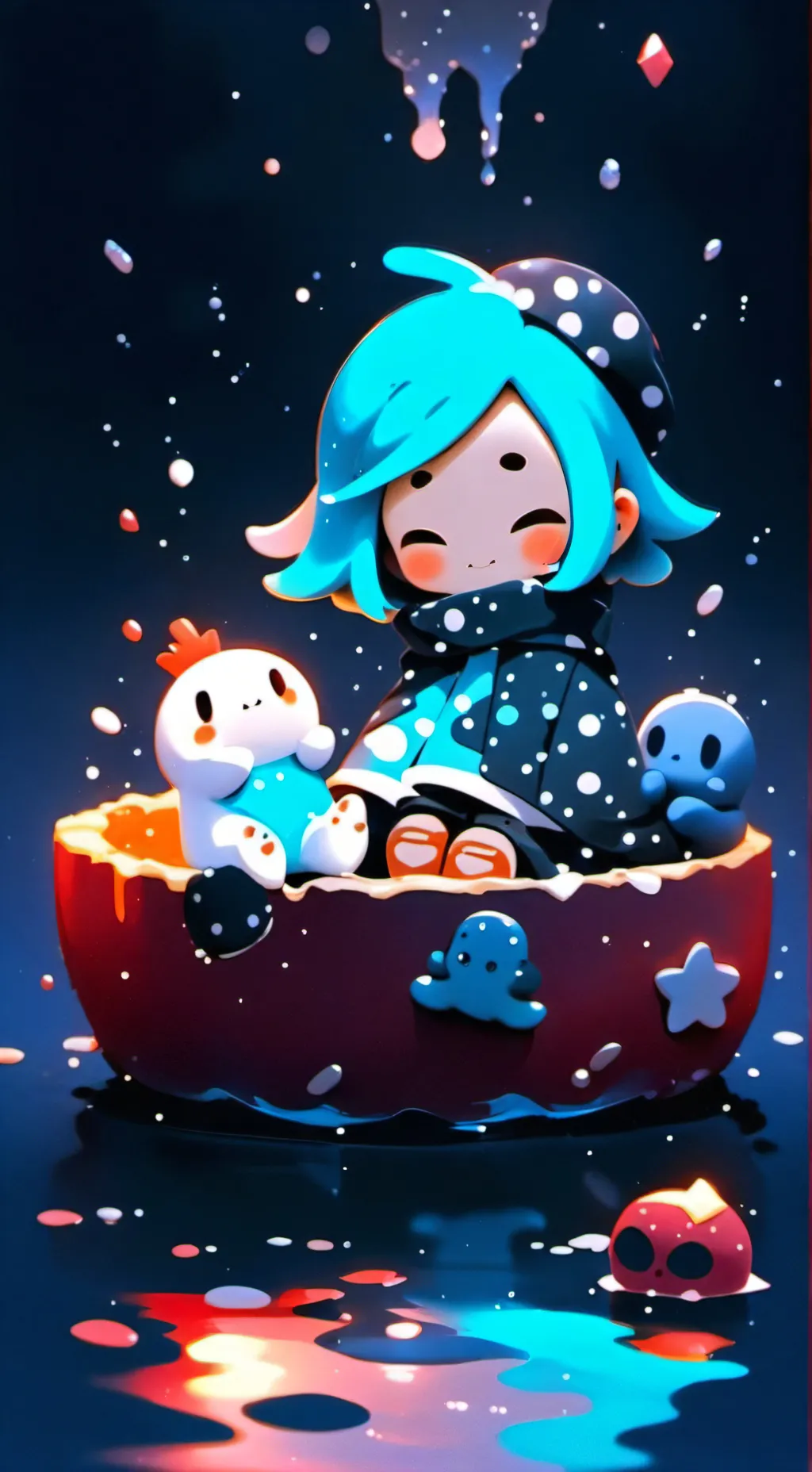 ai character: CRK background