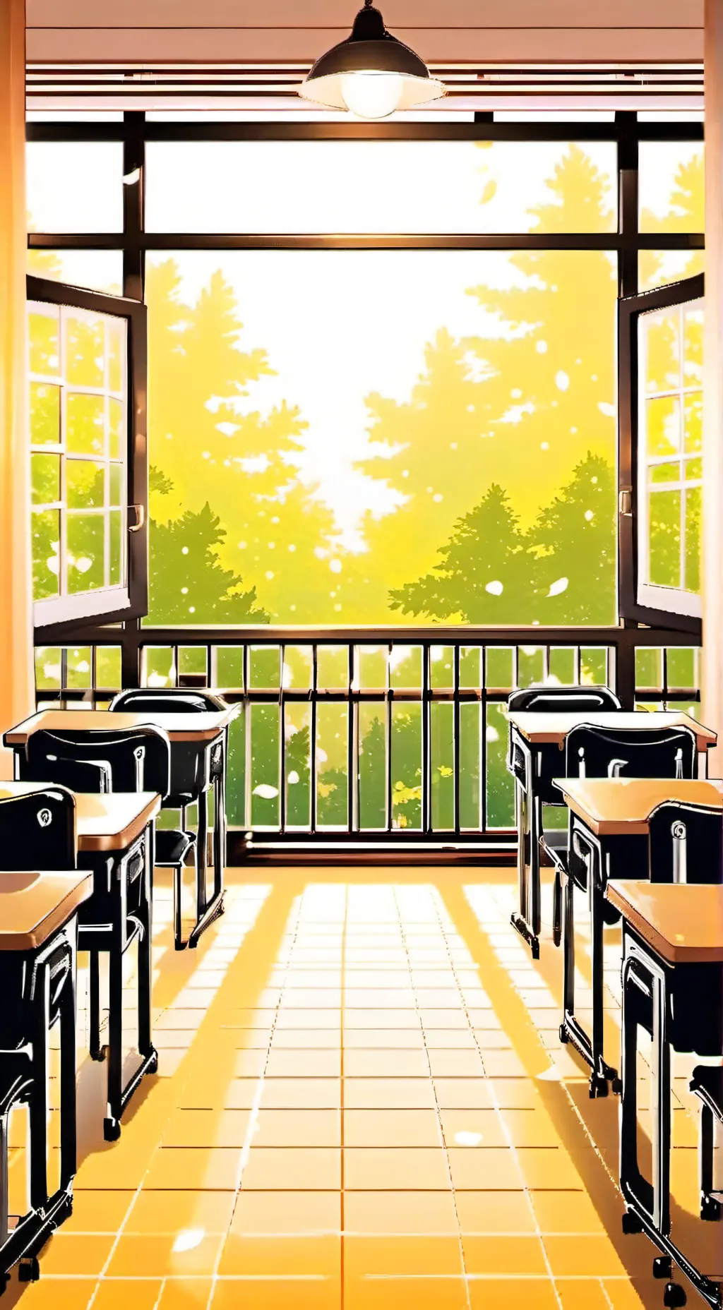 ai character: My classroom!  background