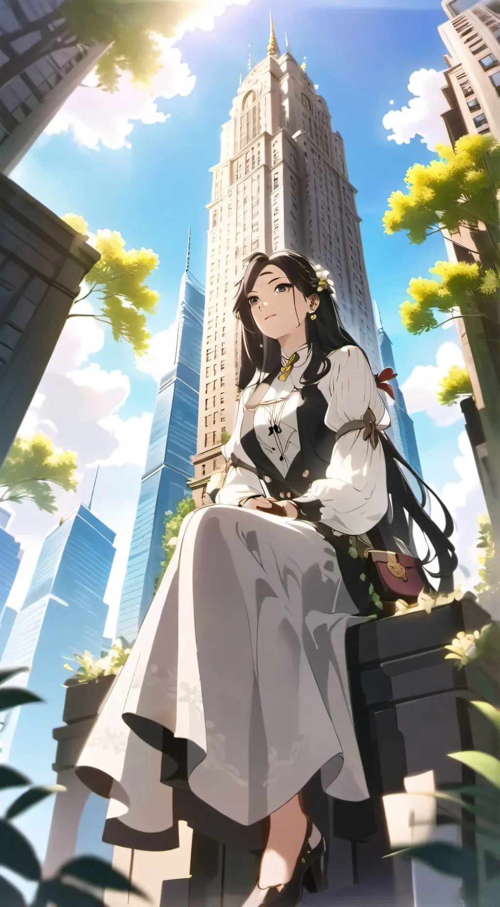 ai character: Amiga...  background