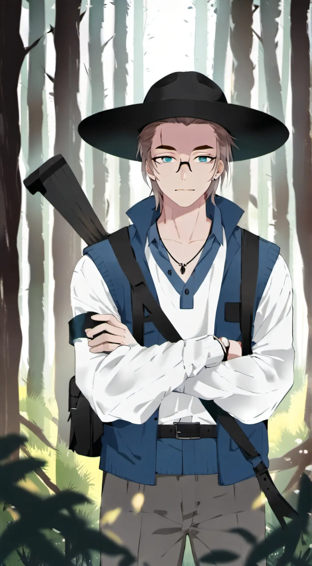 ai character: Isaac  background