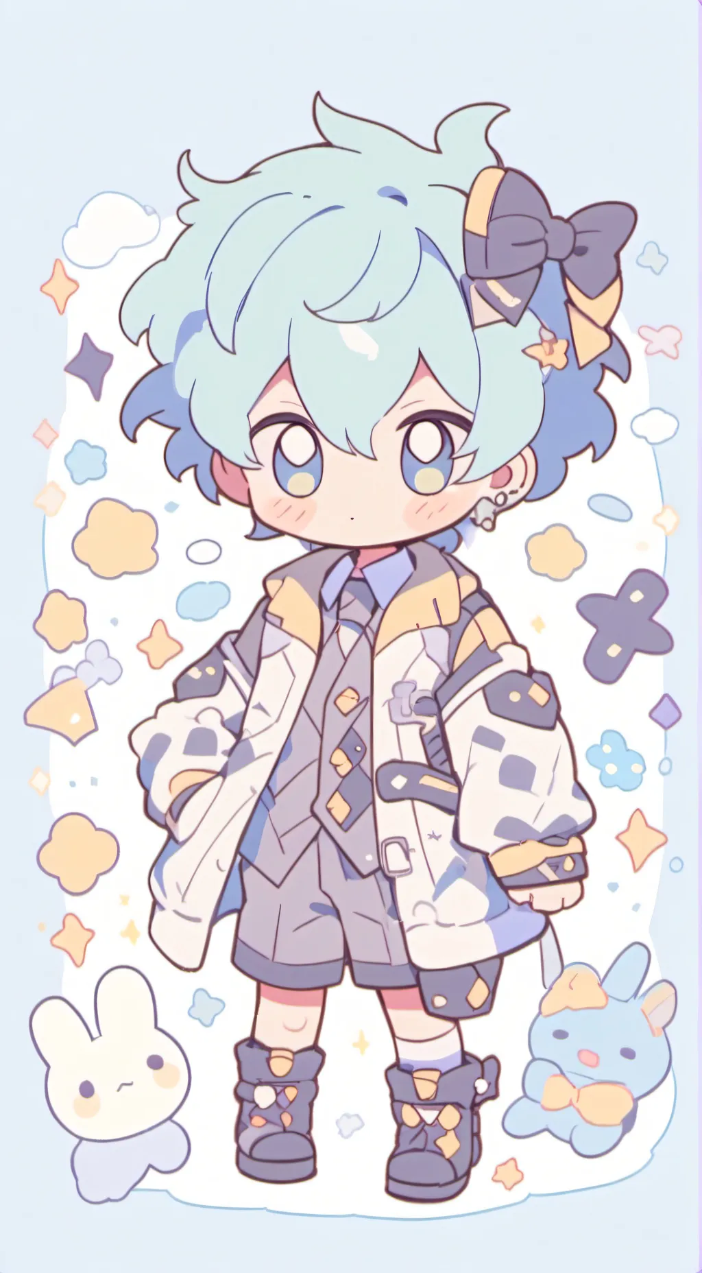 ai character: ✨forsaken✨ background