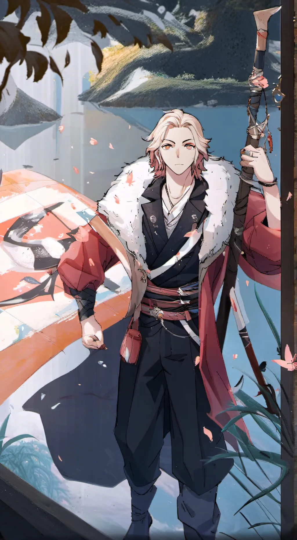 ai character: o aluno bonito  background