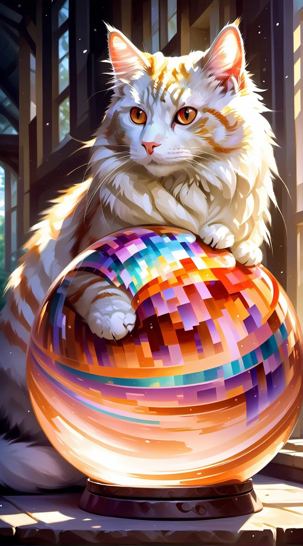 ai character: Sunny background