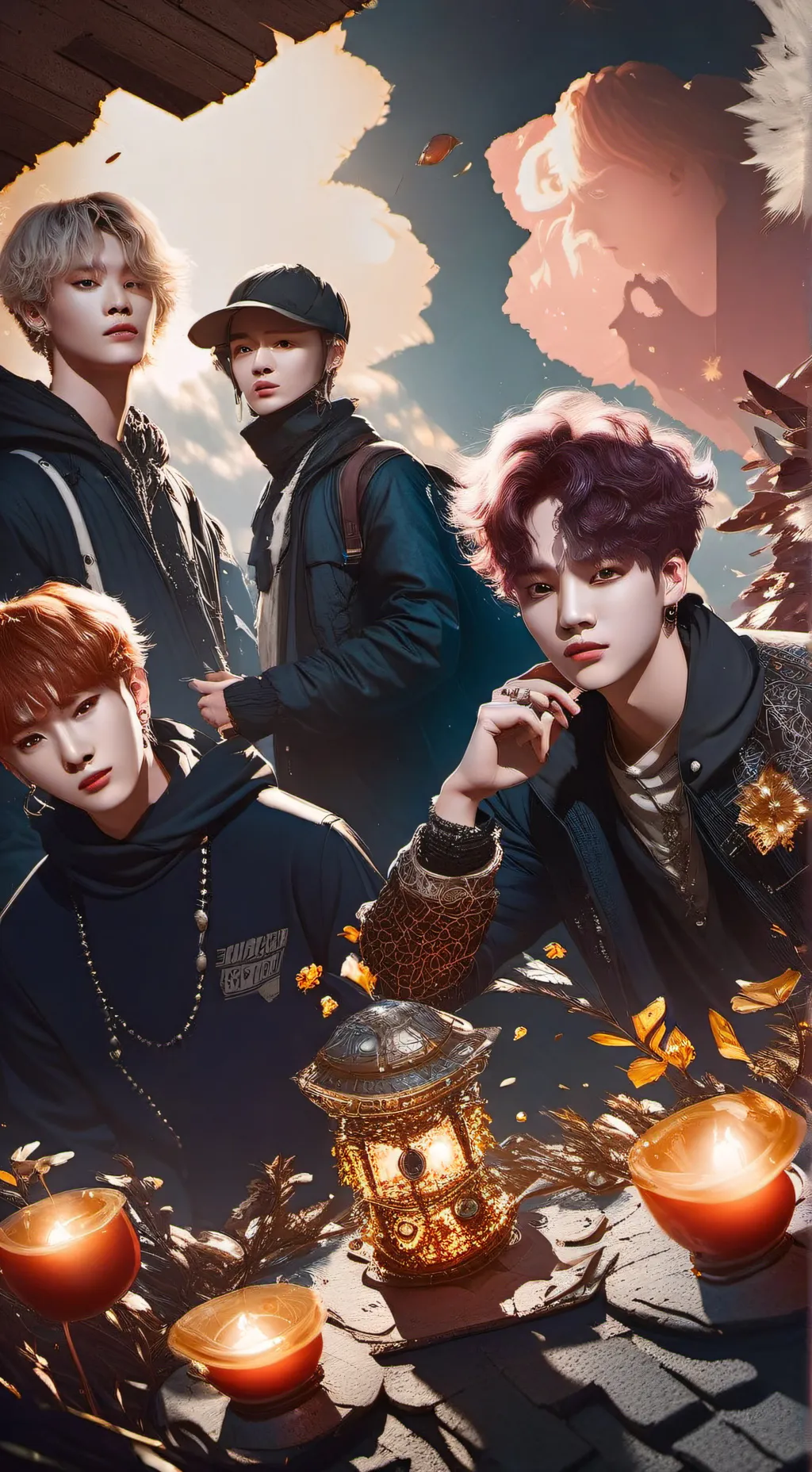 ai character: SKZ  background