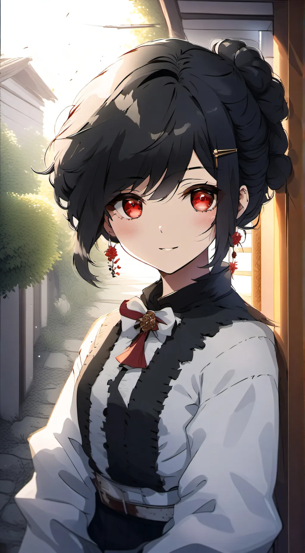 ai character: cute or hot? background