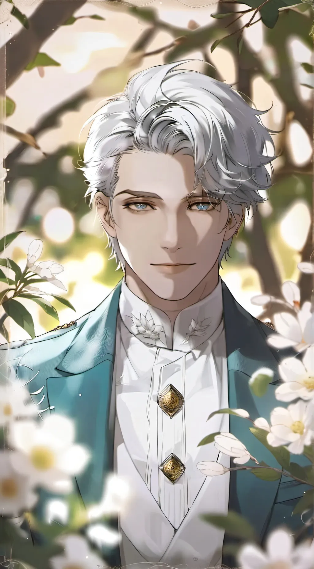 ai character: Gojo Saturo background