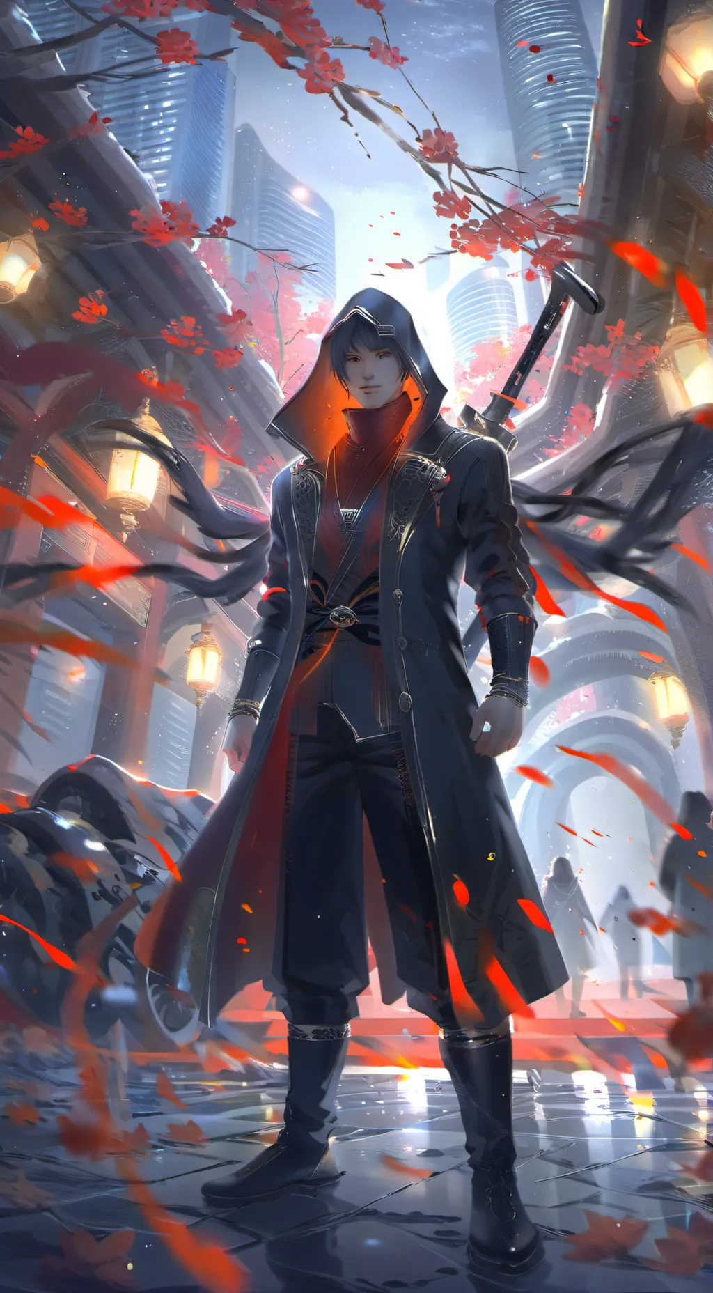 ai character: Radio apple  background