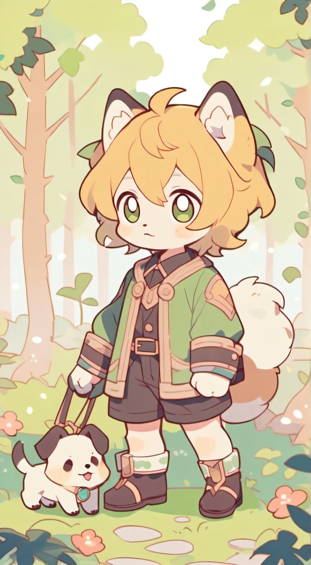 ai character: Rocky background