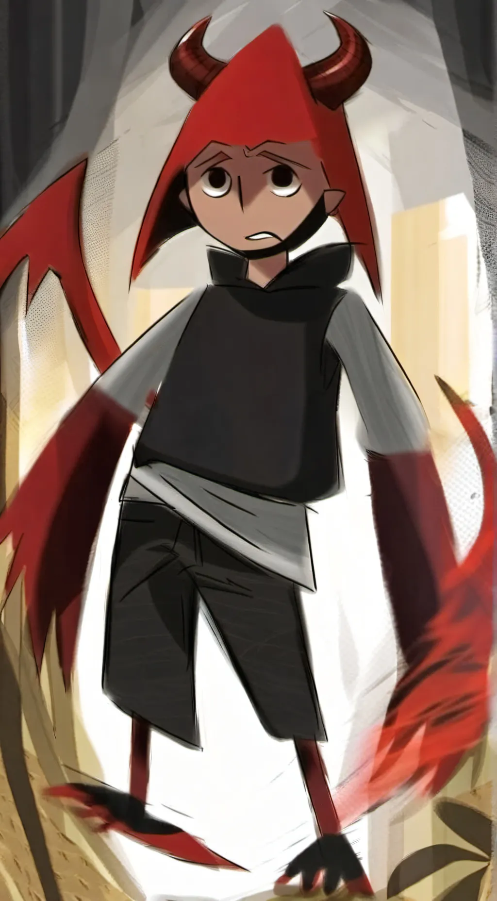 ai character: Raddy (sprunki) background