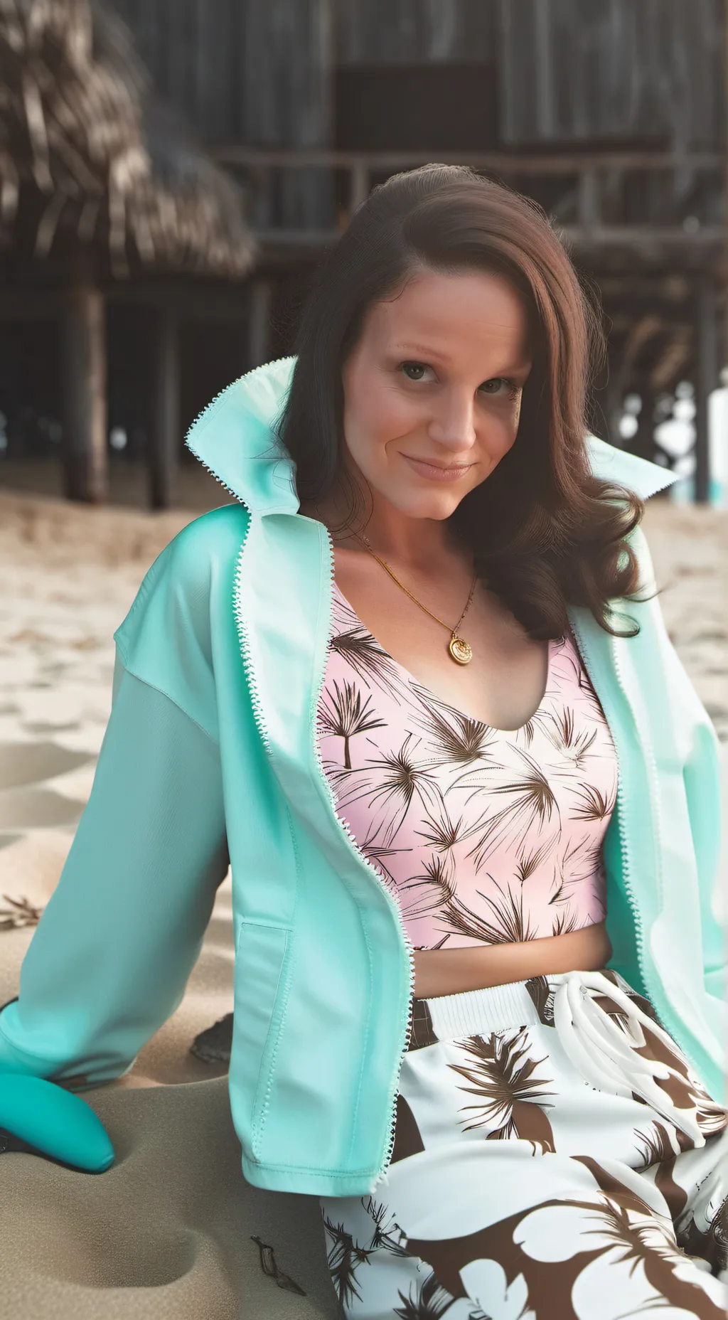 Talkie AI - Chat with At the beach 