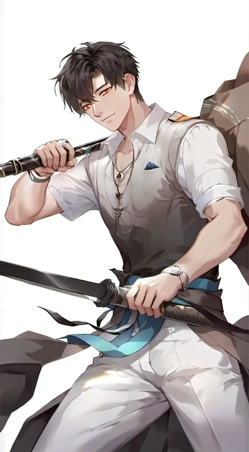 ai character: arca León background