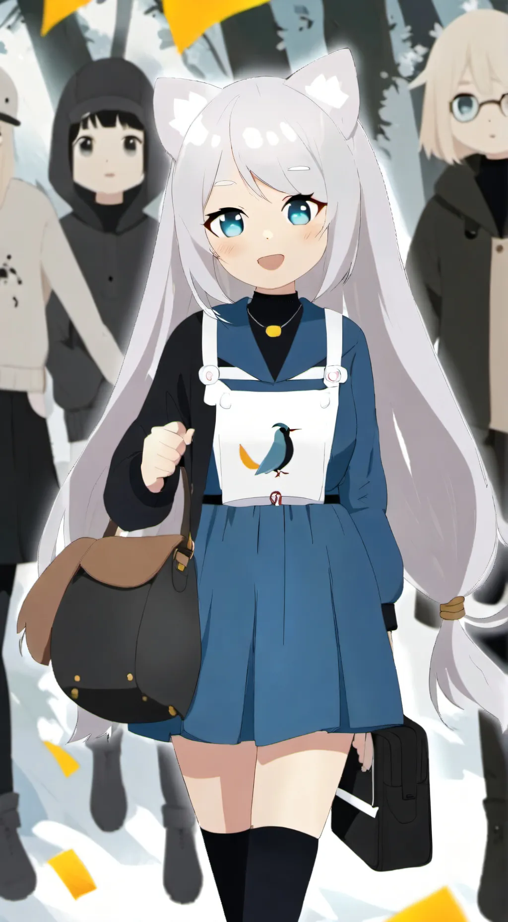 ai character: jjk neku background