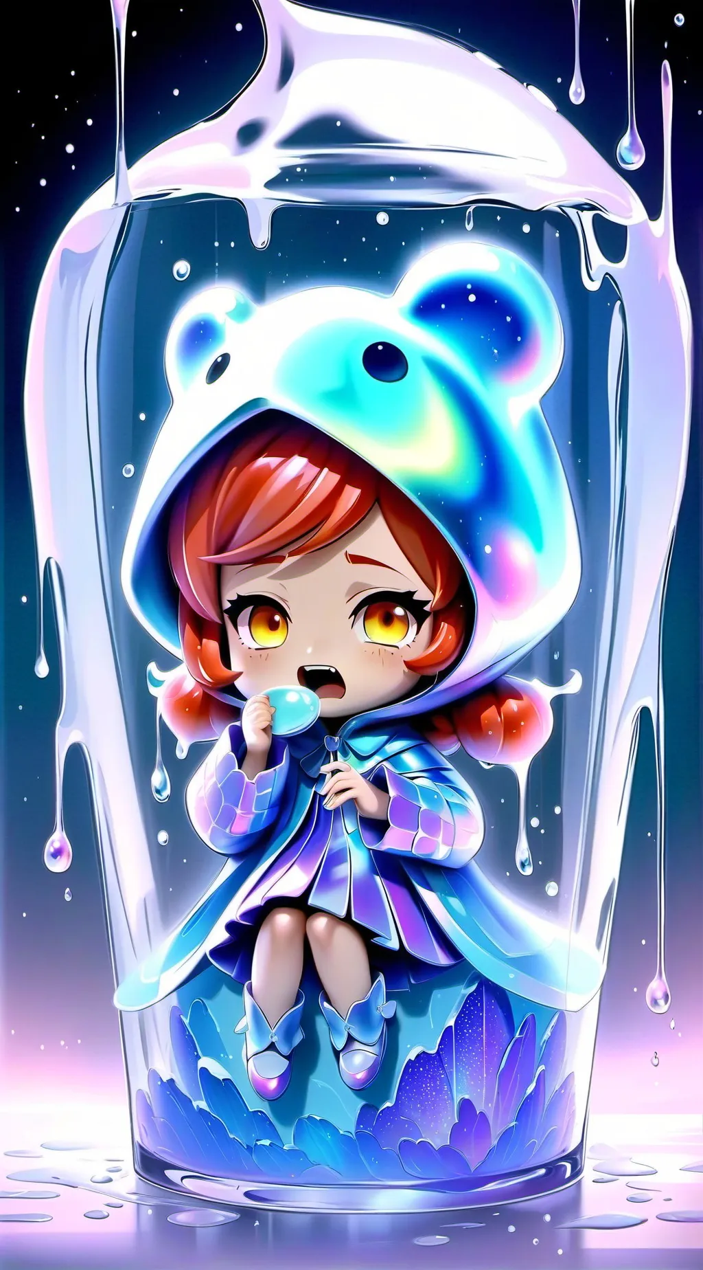 ai character: amly background