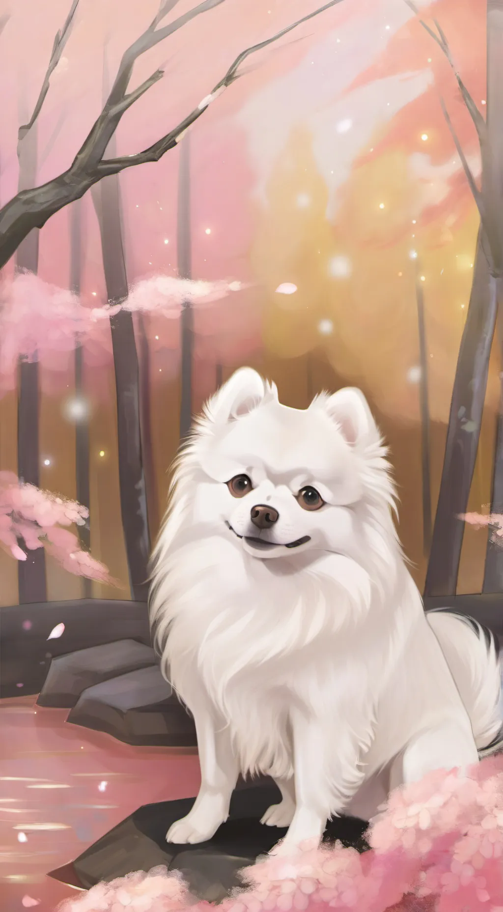 ai character: Gabe the dog background